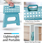 Handy Laundry Folding Step Stool 9 Inch – Sturdy Plastic Foldable Step Stool - Image 7