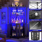 Aheaplus Corner Bar Cabinet - Image 3