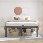 ROIL 12 inch California King Size Bed Frame Metal Platform No Box Spring Needed - Image 2