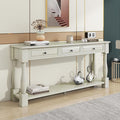 Knocbel 64 Inch Long Antique Entry Console Table by Knocbel