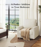 Kidirect 35.5in Oversized Accent Chair, Corduroy Reading Chair - Image 8