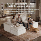 Novilla Modular Cloud Couch, Modern Sectional Sofa - Image 17