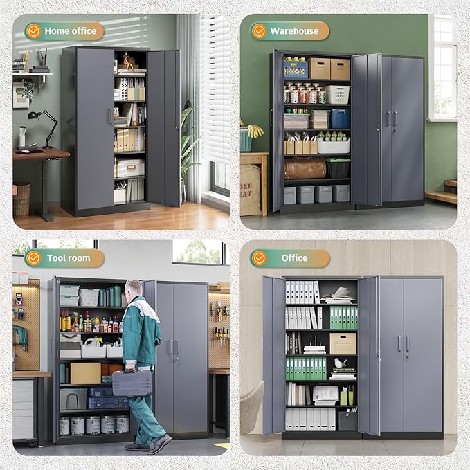 Letaya Metal Storage Cabinets - Image 8