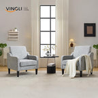 VINGLI Accent Chair for Living Room Chairs Reading Chair for Bedroom Chair - Image 2