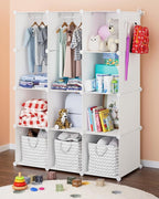 CUBEDIY Baby Closet Organizer for Nursery: Durable Baby Wardrobe for Closet by CUBEDIY
