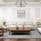 FunStick 24"x394" Thick White Marble Contact Paper Peel and Stick Countertop - Image 6