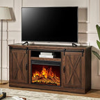 AMERLIFE 59" Fireplace TV Stand by AMERLIFE