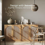 BELLEZE Set of 2 Modular Sideboard - Image 3
