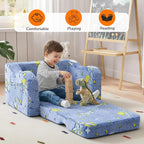 MeMoreCool Glowing Rocket Kids Chair, Glow-in-the-Dark Space Kids Couch - Image 3