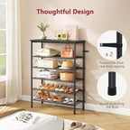 Tajsoon 6 Tier Shoe Rack Organizer - Image 6