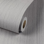 Grasscloth Peel and Stick Wallpaper Modern 15.7in x 118.1in Textured Linen by MANONIRIA