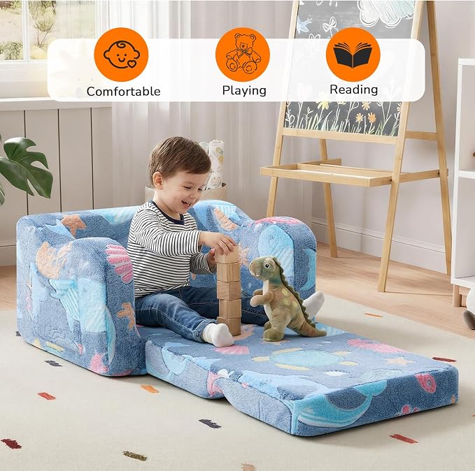 MeMoreCool Glowing Ocean Kids Chair - Image 3