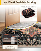 RELEANY Area Rugs 3'x10' Runner Rug Non Slip Washable - Image 5