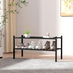 ROMGUAR CRAFT 2 Tier Bamboo Shoe Rack - Image 2