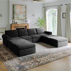 Novilla 138" Modular Sectional Sofa, Modular Sectional Couches by Novilla