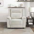 Lexicon Manual Recliner Chair, Polished Microfiber Reclining Sofa Chair - Image 7