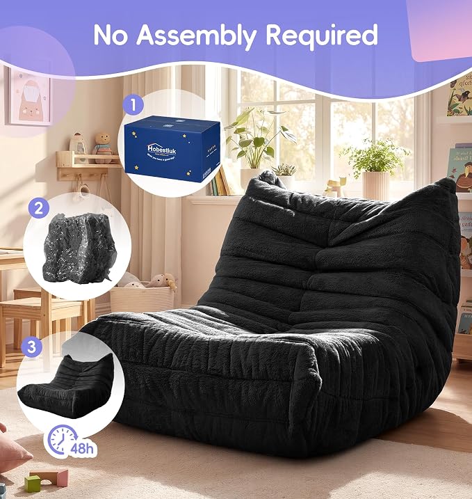 Hobestluk Small Bean Bag Chair - Image 8