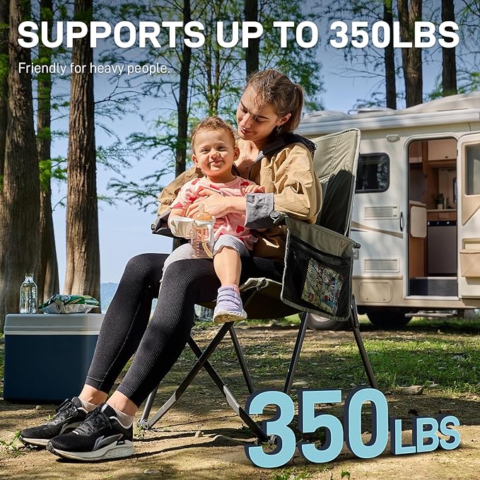 EVER ADVANCED Reclining Camping Chairs - Image 8