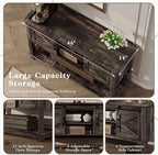 LUXOAK Farmhouse Entryway Table - Image 6