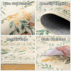 Runner Rug for Entryway: 2x6 Kitchen Rugs Non Slip Washable Ultra-Thin Soft - Image 8