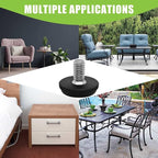 Project Patio 5/16-18 Stainless Steel Outdoor Furniture Levelers - Image 4