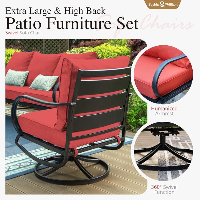 Sophia & William Patio Furniture Sets - Image 7