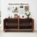 ORRD Sideboard Buffet Cabinet, Accent Storage Cabinets - Image 6