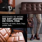 FORTIVO Leather Recoloring Balm, Leather Repair Kit - Image 2