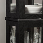 Glass Corner Display Cabinet - Image 5