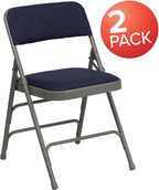 Flash Furniture 2 Pack HERCULES Series Curved Triple Braced & Double Hinged - Image 4