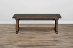 Pemberly Row Farmhouse Wood Kitchen Corner Breakfast Dining Nook Set - Image 3