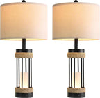 OYEARS 25" Table Lamps Set of 2 - Image 9