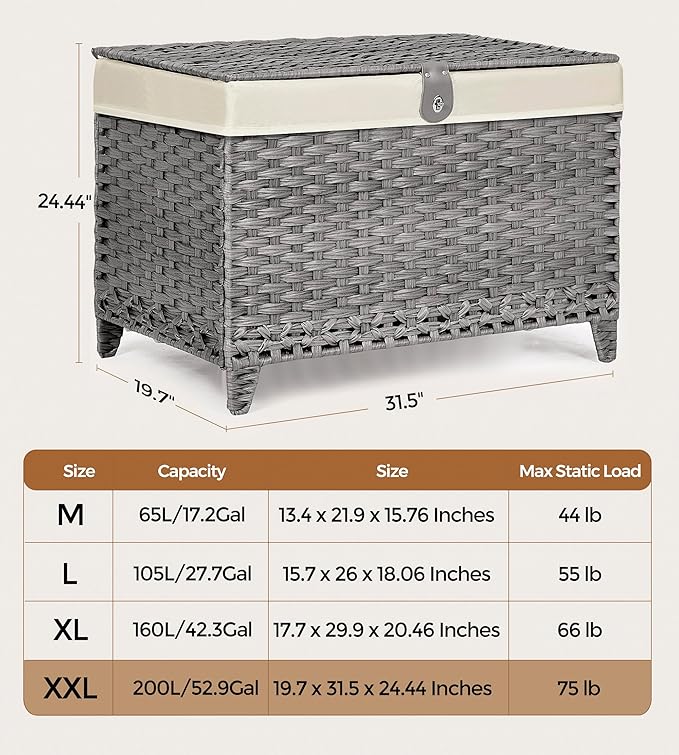 Honjourai Wicker Storage Basket - Image 3