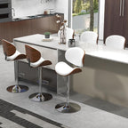 civama Bar Stools Set of 6 for Kitchen Counter, Adjustable Bar Height Chairs by civama