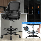 Drafting Chair Tall Office Chair - Image 4