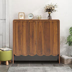 ORRD Sideboard Buffet Cabinet Set of 2, Accent Storage Cabinets - Image 3