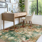 RELEANY Washable Area Rugs 6'x8' Non-Slip Modern Abstract Soft - Image 8