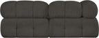 Meridian Furniture 611Brown-S68A Ames Collection Modern | Contemporary Modular - Image 4