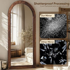Full Length Mirror, Oversized Stand Up Mirrors Large Wall Mirrors, Wall Mounted - Image 4
