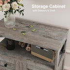 Befrases Set of 2 Farmhouse Storage Cabinet - Image 5