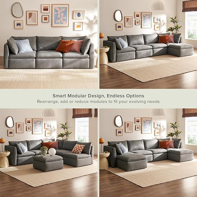 mopio Oversized Modular Sectional Sofa - Image 3