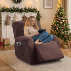 Oversized Recliner Chair Covers, 4-Piece Stretch Geometric Strokes Jacquard - Image 5