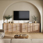BELLEZE Set of 4 Modular Sideboard by BELLEZE