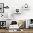 RYOFOBETTO Small Floating Shelf, 6X9 Inches Farmhouse Wall Shelves - Image 4