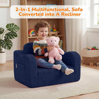 MeMoreCool Toddler Corduroy Chair – 2-in-1 Foldable Sofa Bed, Lightweight & - Image 5