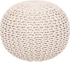 · REDEARTH · Round Pouf Ottoman - Image 4