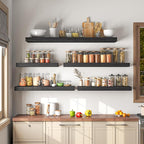 Dreamland 55" Floating Shelves for Wall, Wall-Mounted Shelves for Bedroom - Image 7