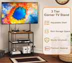 23 Inch to 50 Inch Floor Small Corner TV Stand - Image 3