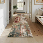 RELEANY Washable Area Rugs 2x9 Non-Slip Modern Abstract Soft - Image 7