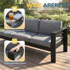 Solaste Aluminum Patio Furniture Set - Image 5